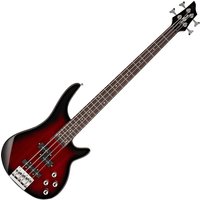 Chicago Bass Guitar Trans Red Burst