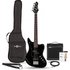Seattle Short Scale Bass Guitar + 15W Amp Pack Black - Image 3