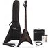 Harlem V Bass Guitar + 15W Amp Pack Trans Black - Image 3