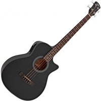 Electro Acoustic Bass Guitar Black