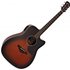 Yamaha A1M Mahogany Electro Acoustic Guitar Tobacco Brown Sunburst - Image 3