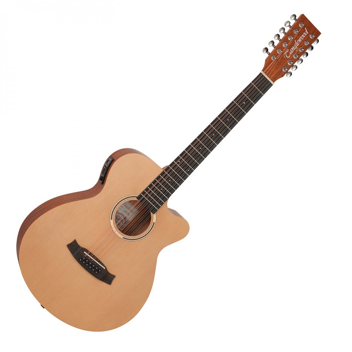 Tanglewood TR412 CE Roadster 12 String Super Folk Electro Acoustic - Image 2