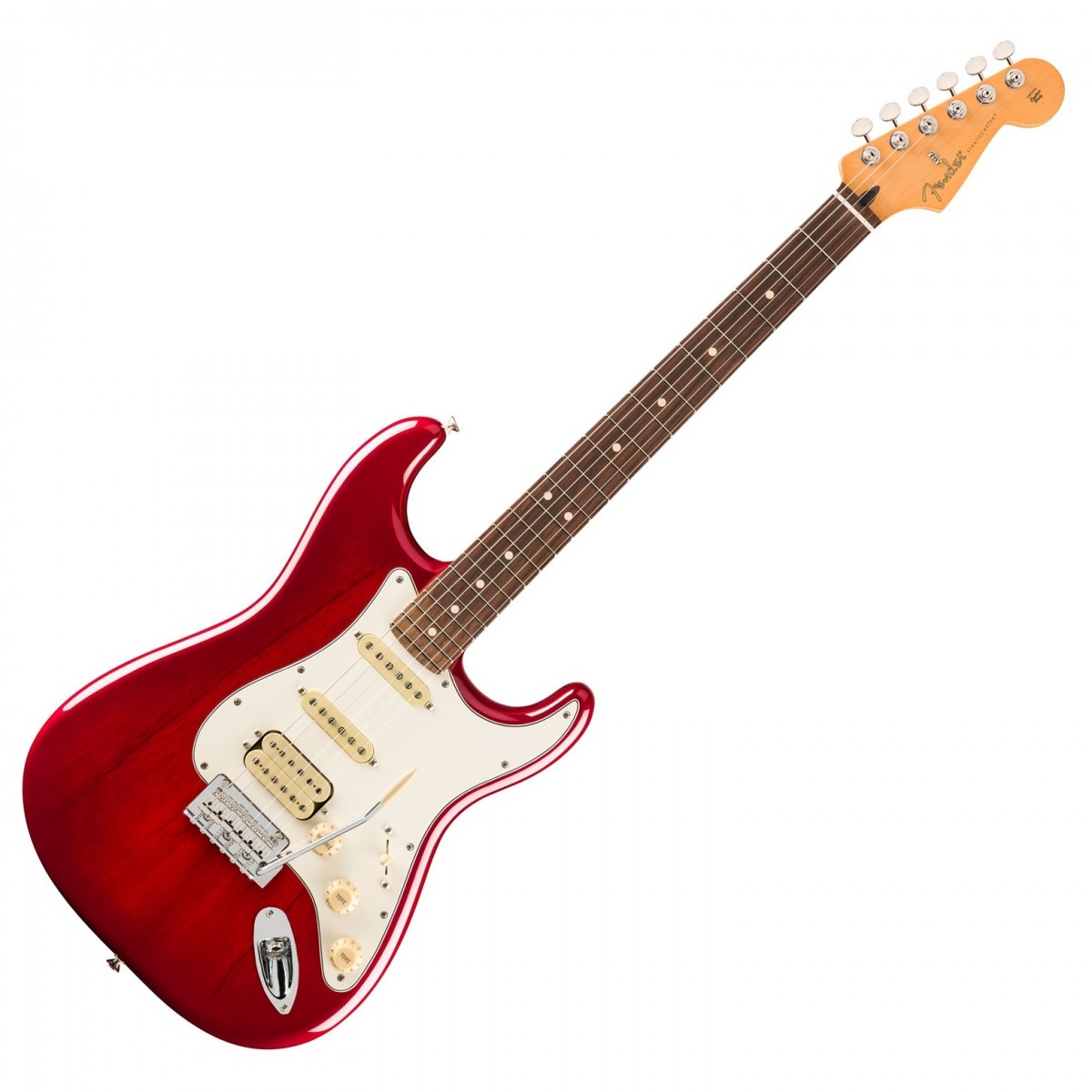 Fender Player II Stratocaster HSS RW Transparent Cherry Burst - Image 2