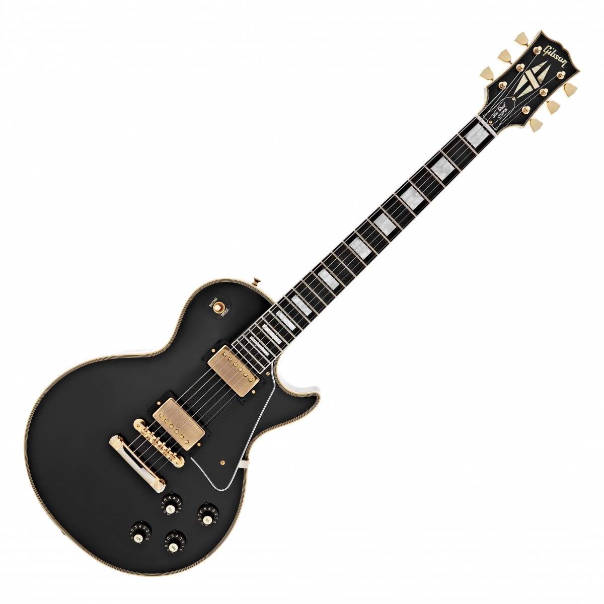 Gibson Custom 1968 Les Paul Custom Reissue Ultra Light Aged Ebony - Image 2