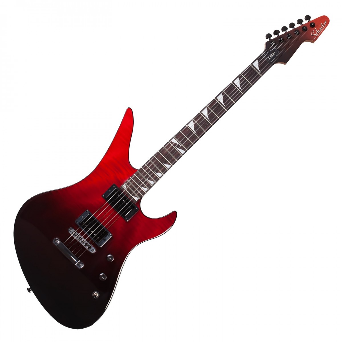 Schecter Avenger Standard Blood Burst - Image 2