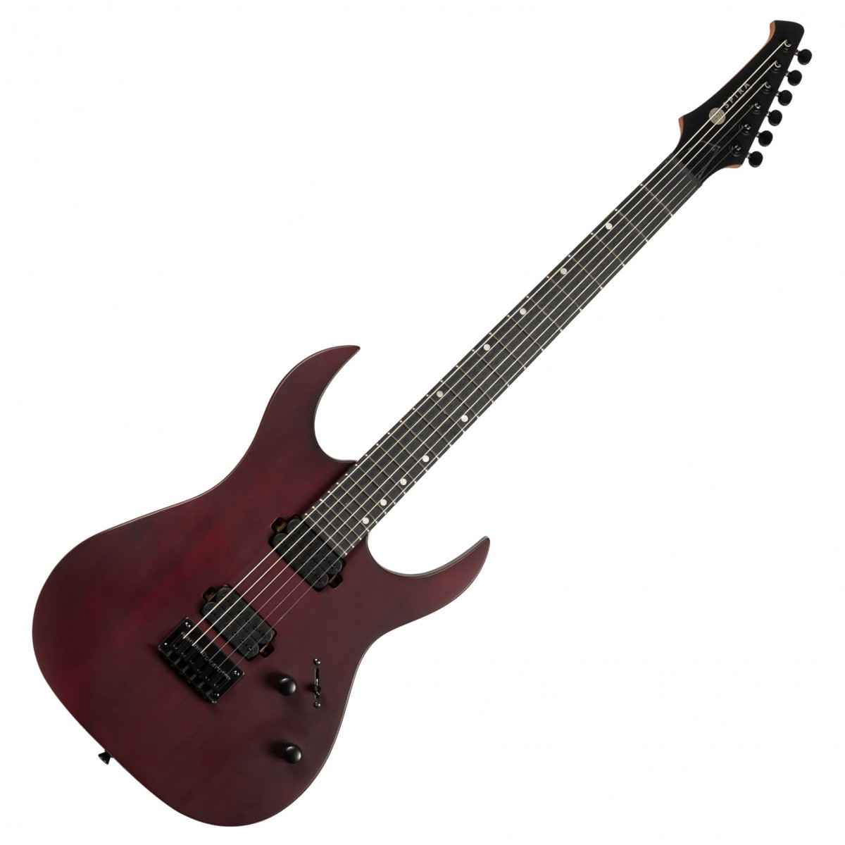 Spira Guitars S-400 MWR Satin Wine Red - Image 2