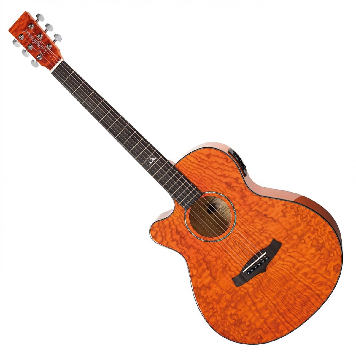Tanglewood TA4CE Azure Super Folk Left Handed Electro Acoustic Shoreline Amber - Image 2