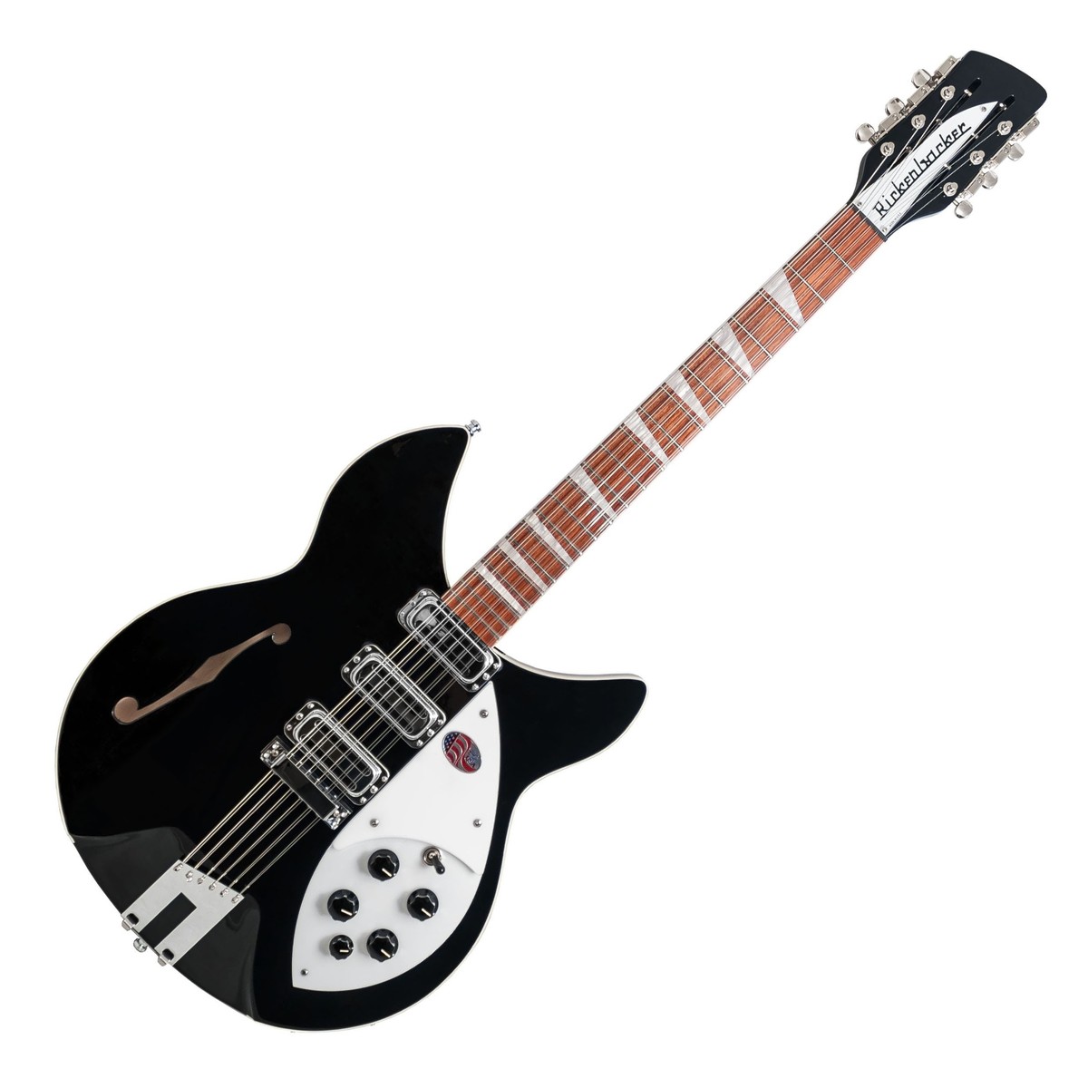 Rickenbacker 1993 PLUS 12 String Electric Guitar JetGlo - Image 2