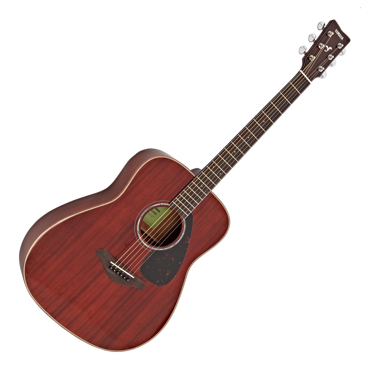 Yamaha FG850 All Mahogany Acoustic Guitar Natural - Image 2