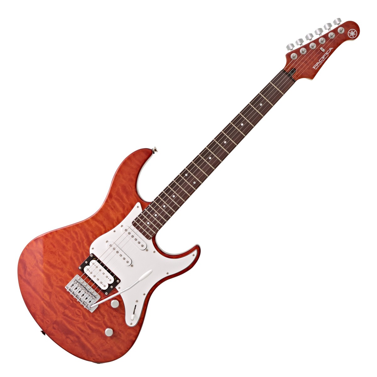 Yamaha Pacifica 212VQM Quilted Maple Caramel Brown - Image 2