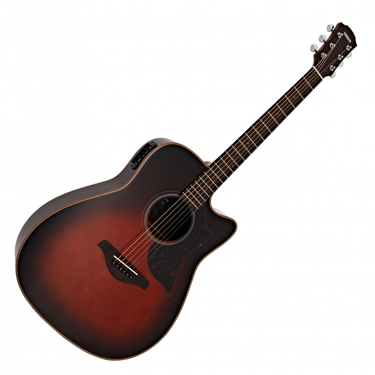 Yamaha A1R Rosewood Electro Acoustic Guitar Tobacco Brown Sunburst - Image 2