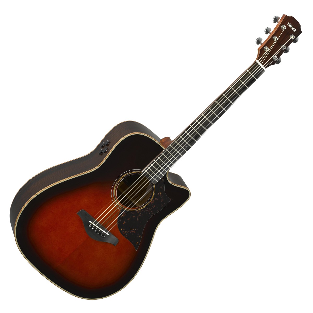 Yamaha A3R Rosewood Electro Acoustic Guitar Tobacco Brown Sunburst - Image 2