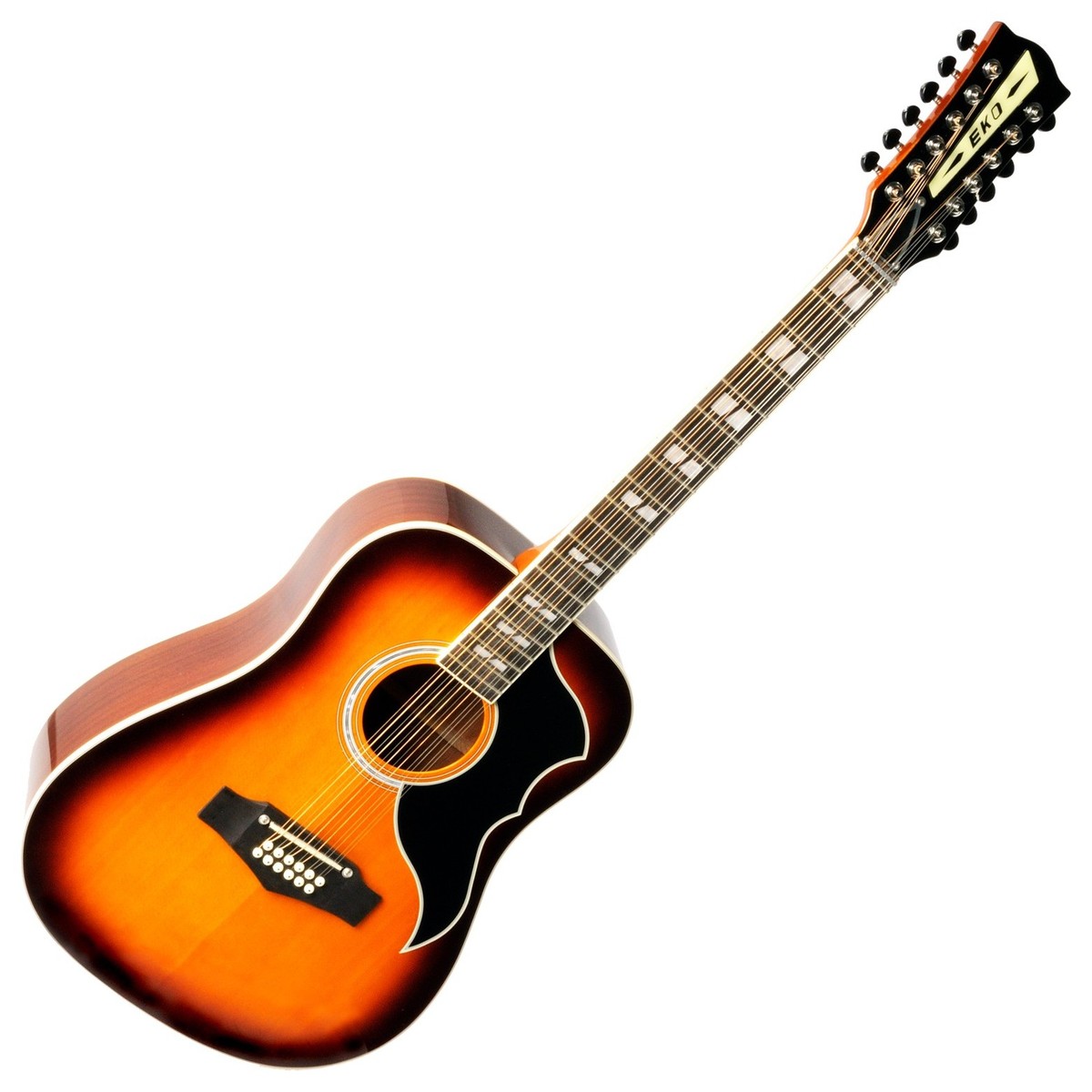 Eko Ranger XII VR 12-String Electro Acoustic Honey Burst - Image 2
