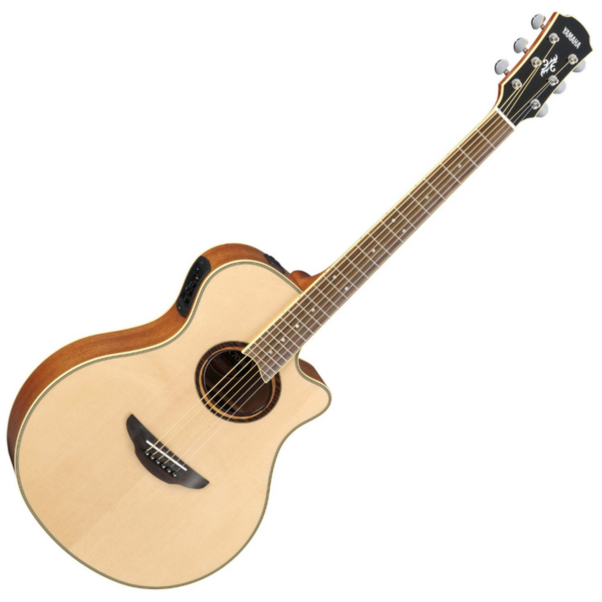 Yamaha APX700II Electro Acoustic Guitar Natural - Image 2