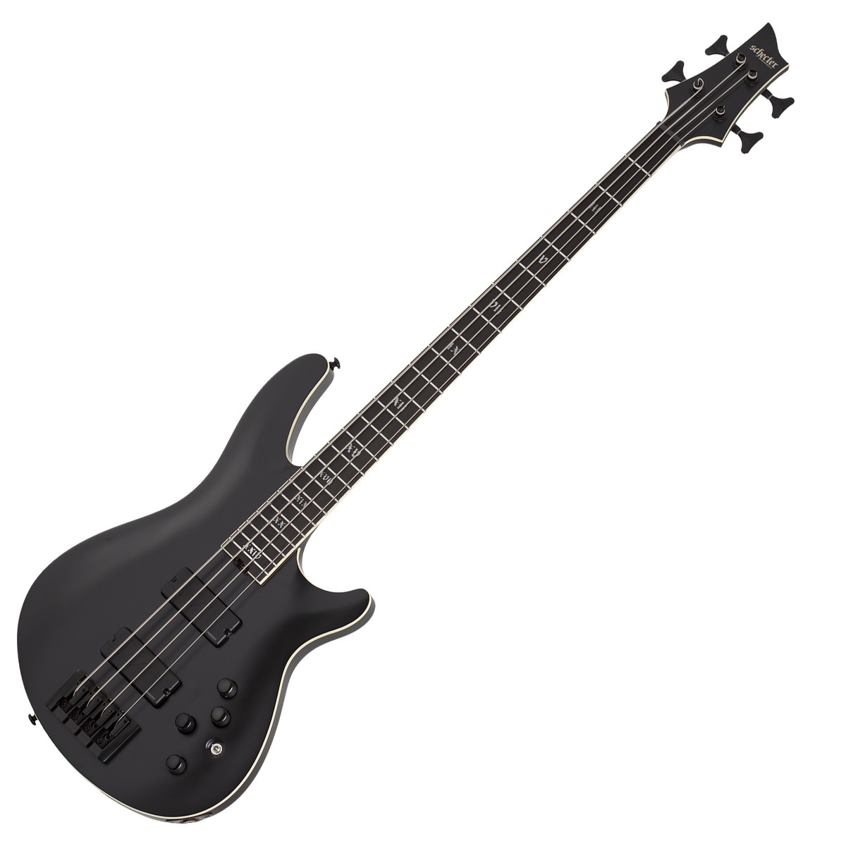 Schecter SLS Evil Twin-4 Bass Satin Black - Image 2