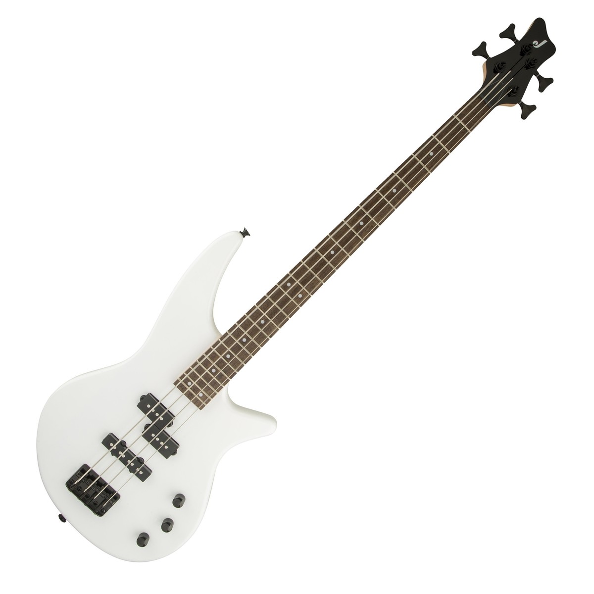 Jackson JS Series Spectra Bass JS2 Laurel Fingerboard Snow White - Image 2