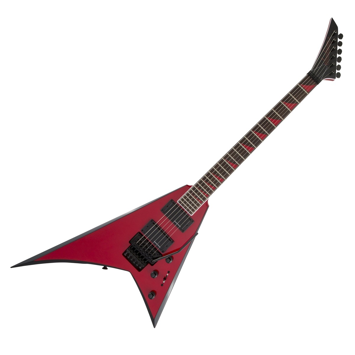 Jackson X Series Rhoads RRX24 Red with Black Bevels - Image 2