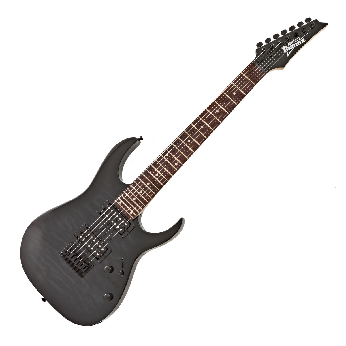 Ibanez GRG7221QA GIO Transparent Black Sunburst - Image 2