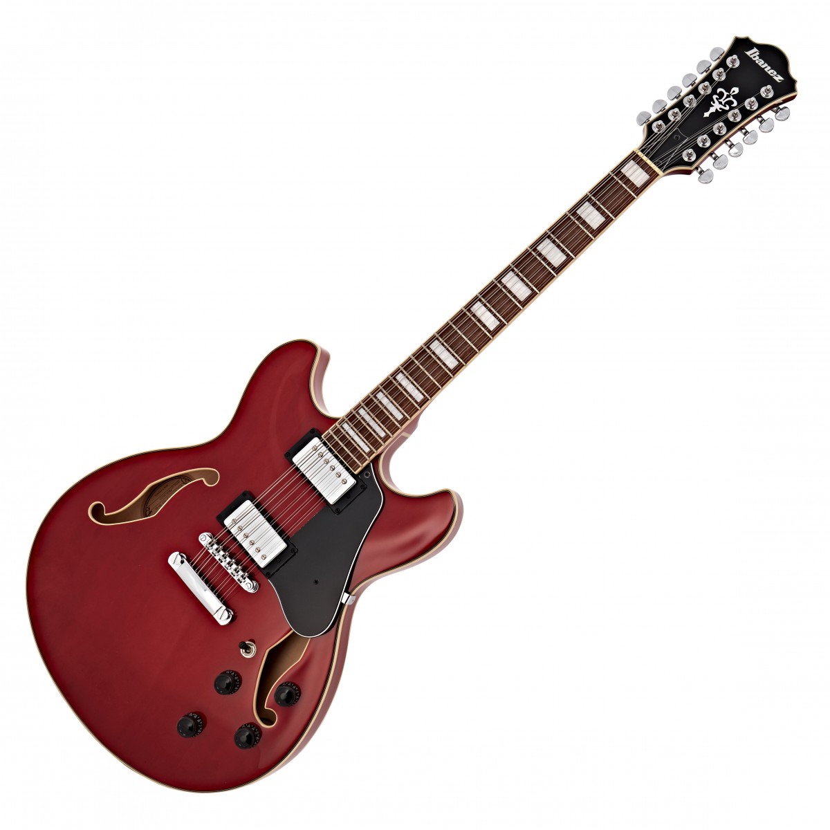 Ibanez AS7312 Artcore Trans Cherry Red - Image 2