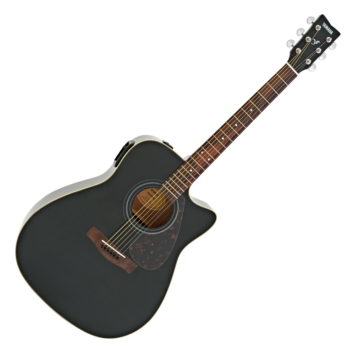 Yamaha FX370C Electro Acoustic Black - Image 2