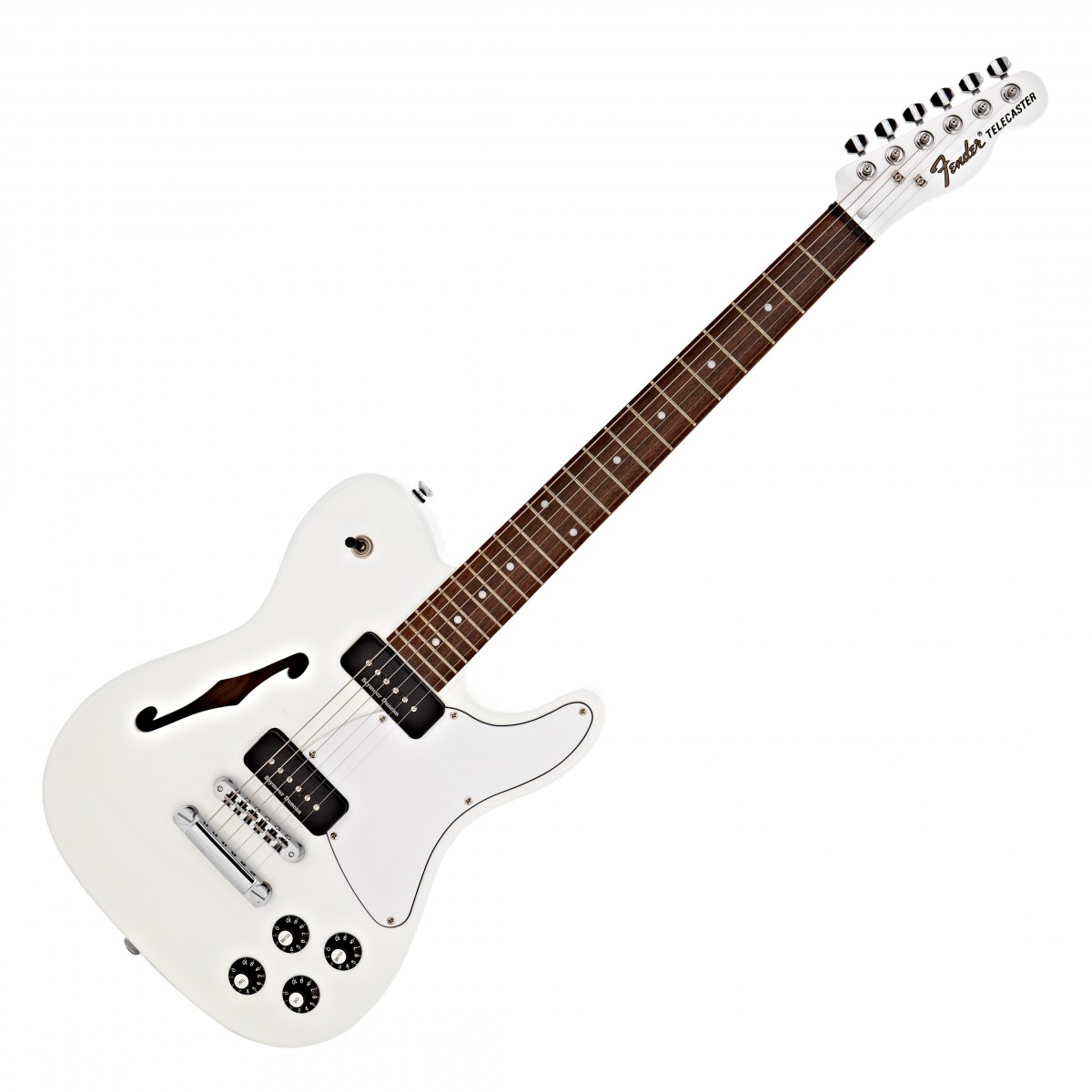 Fender Jim Adkins JA-90 Telecaster LRL Snow White - Image 2