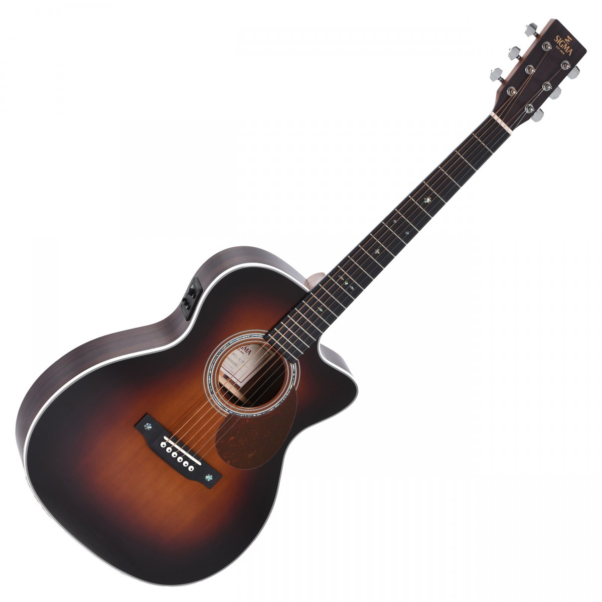 Sigma OMTC-1E-SB Electro Acoustic Sunburst - Image 2