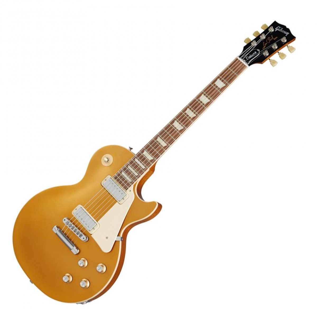 Gibson 70s Les Paul Deluxe Plain Top Goldtop - Image 2