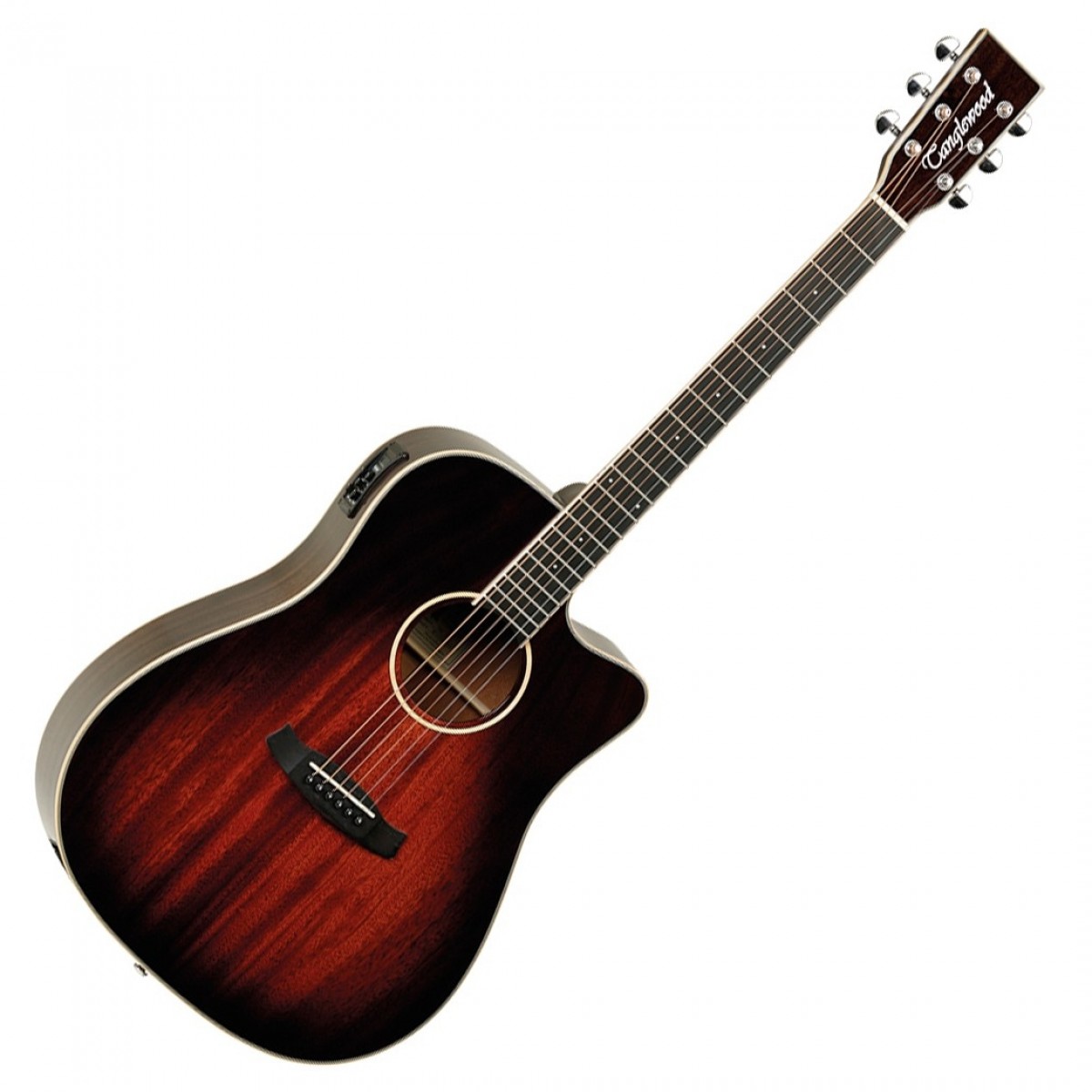 Tanglewood TW5EAVB Electro Acoustic Antique Violin Burst - Image 2