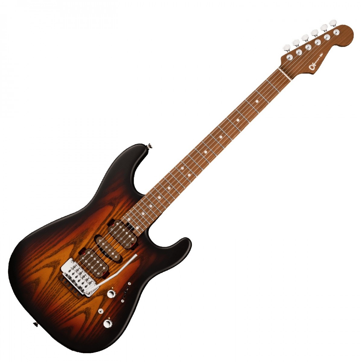 Charvel Guthrie Govan MJ San Dimas SD24 CM Three-Tone Sunburst - Image 2