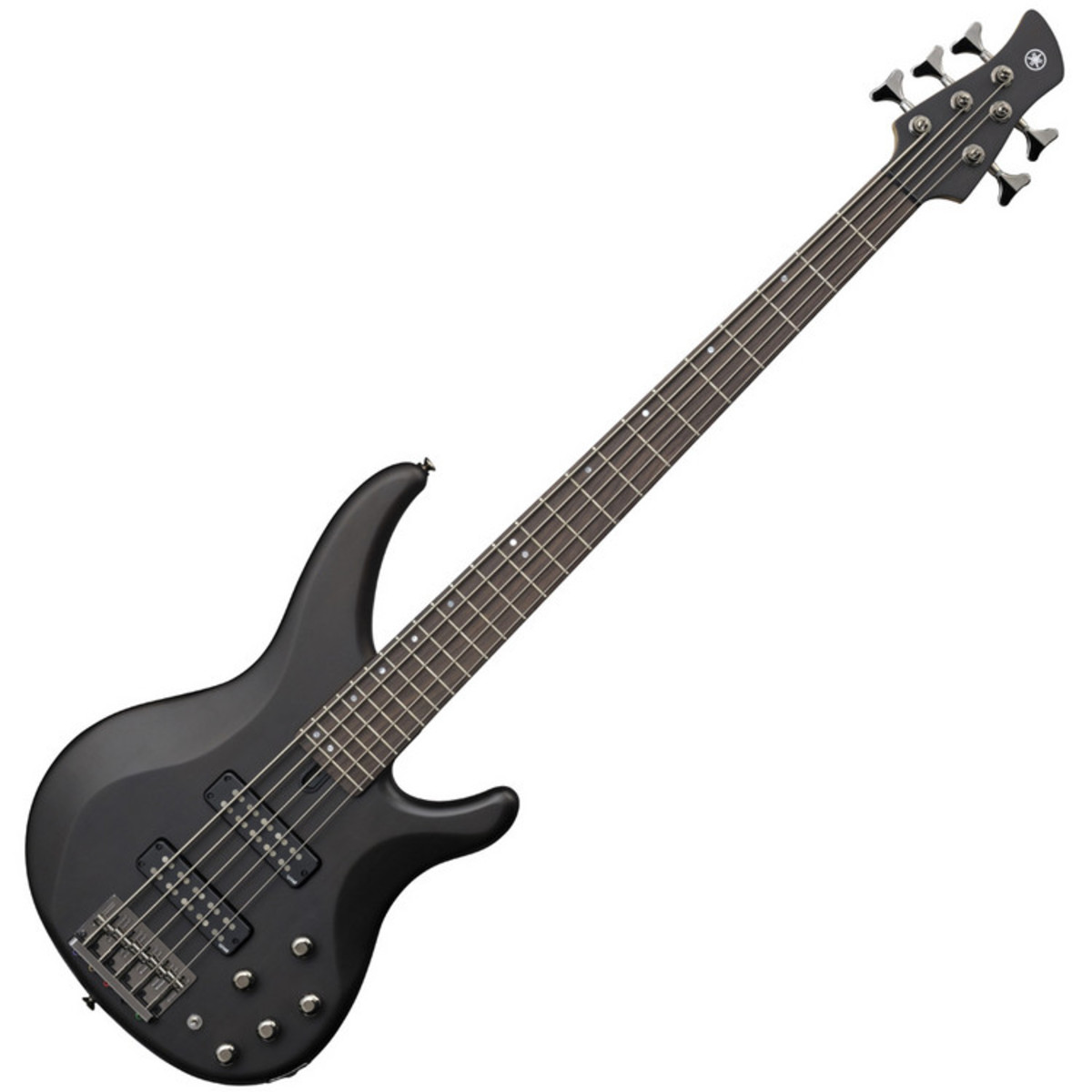 Yamaha TRBX505 5-String Bass Guitar Translucent Black - Image 2