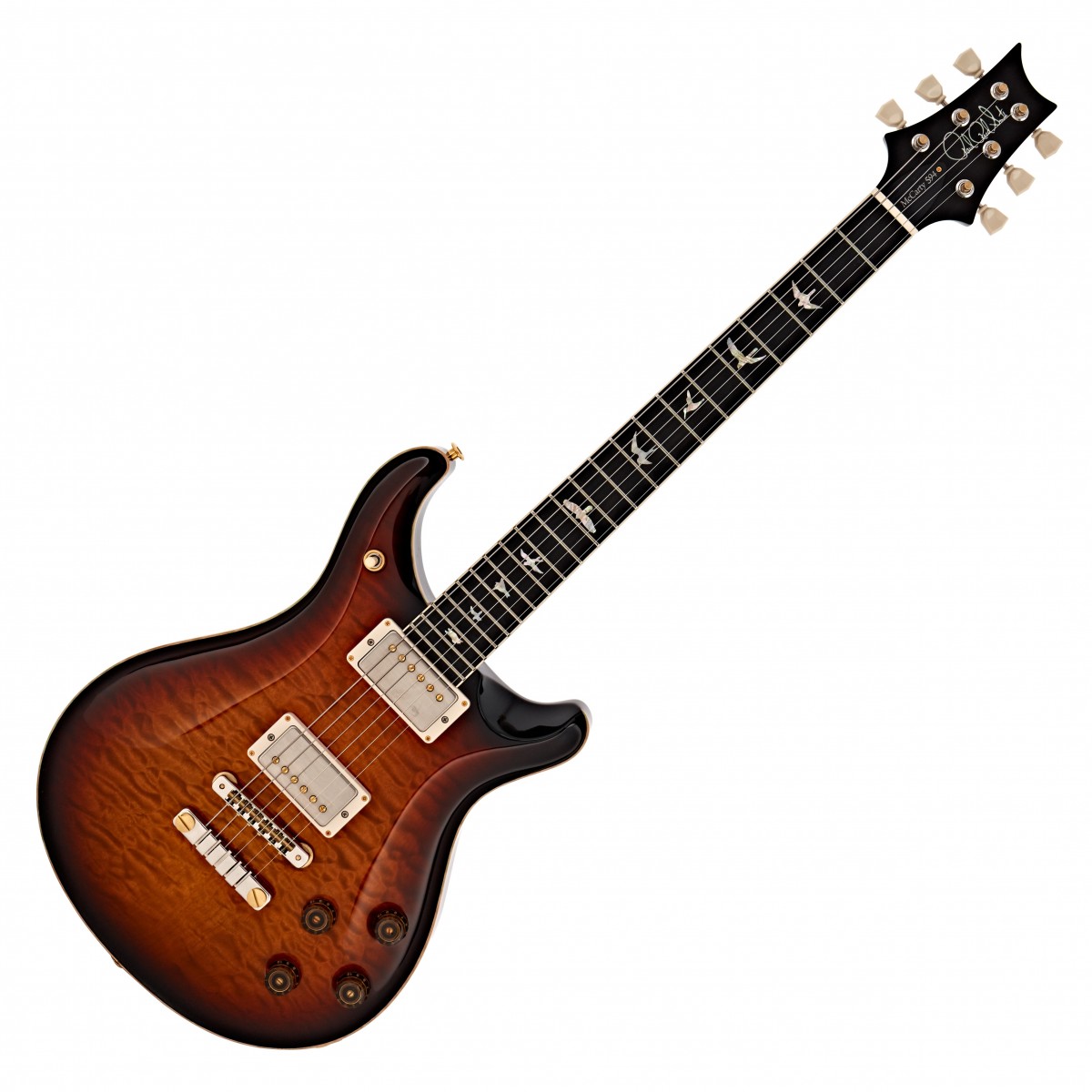 PRS McCarty 594 Quilt 10 Top Sunburst #0326223 (2021) - Image 2