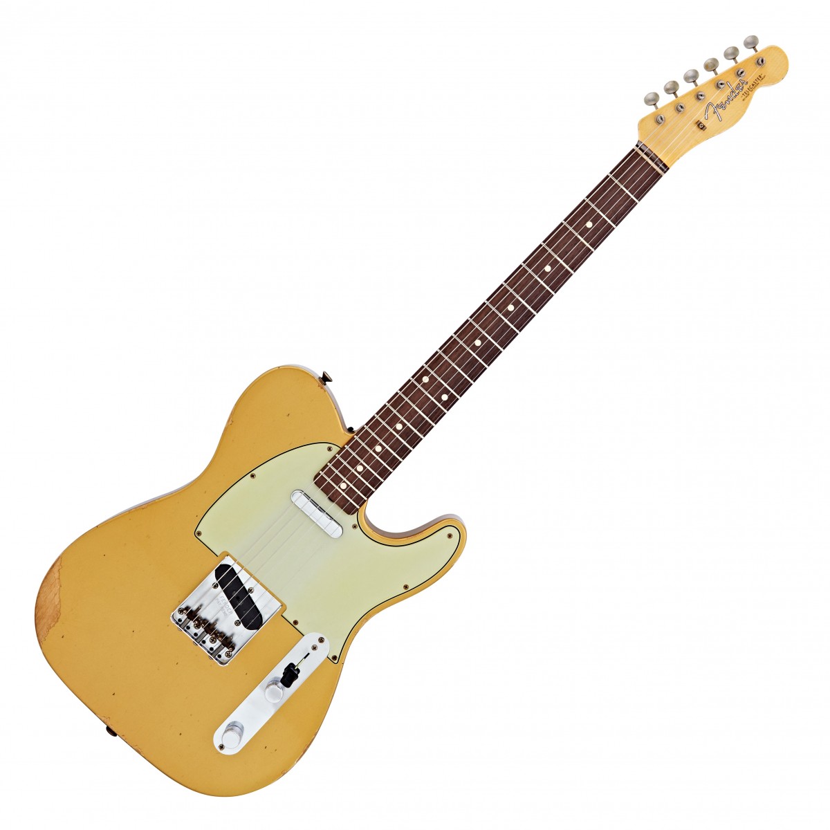 Fender Custom Shop 61 Telecaster Relic Aged Aztec Gold #R125242 - Image 2