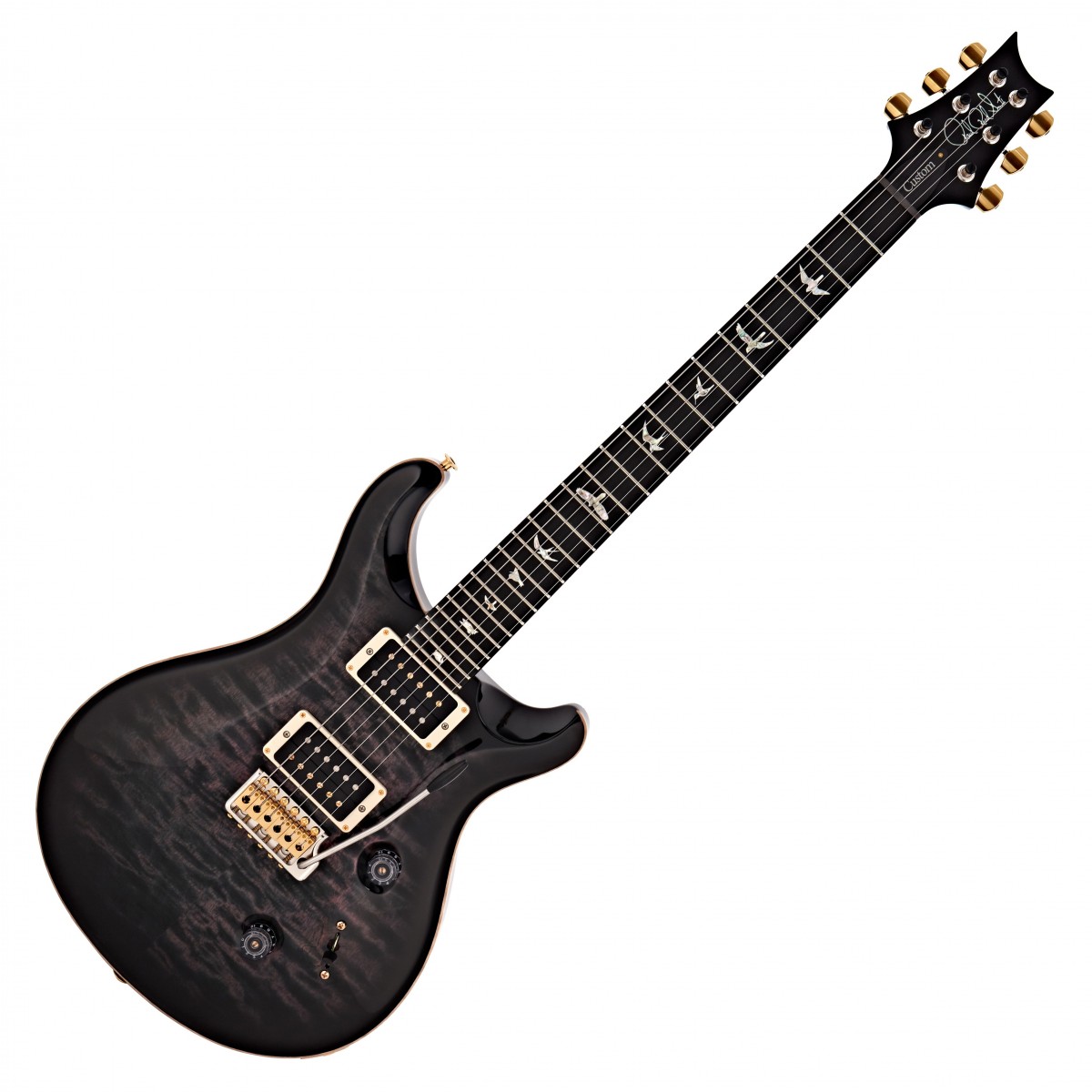PRS Custom 24 10 Top Purple Iris Smokeburst #0325851 (2021) - Image 2