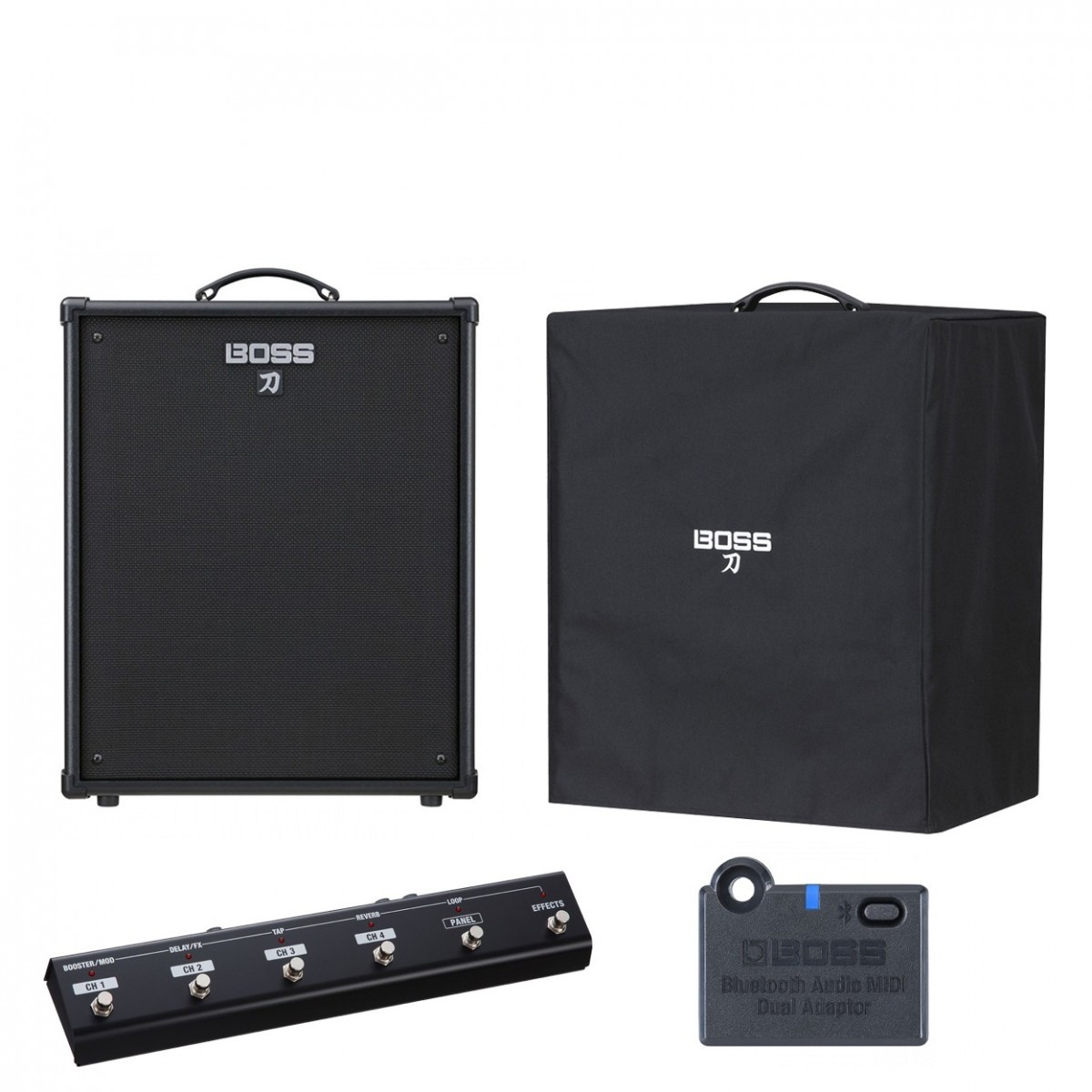 Boss Katana-210 Bass Amplifier Complete Bundle - Image 2
