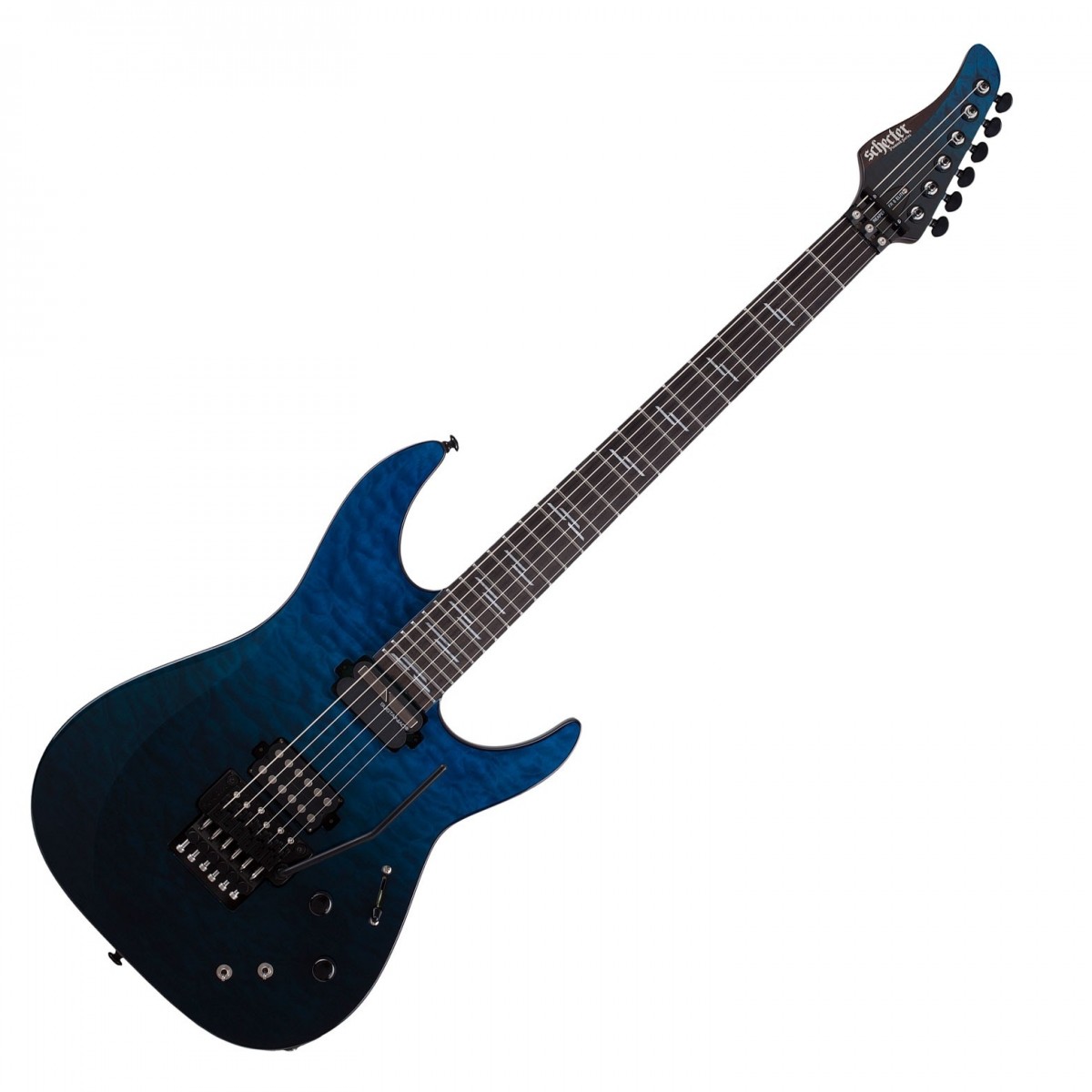 Schecter Reaper-6 Elite FR-S Deep Ocean Blue - Image 2