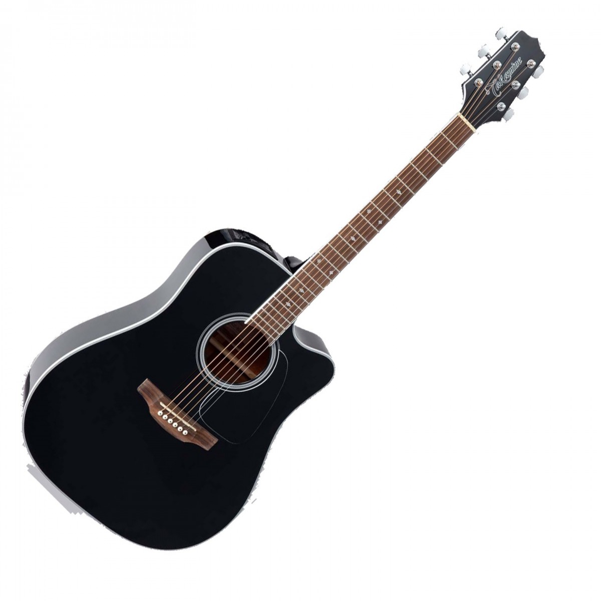 Takamine GD34CE Dreadnought Electro Acoustic Black Gloss - Image 2
