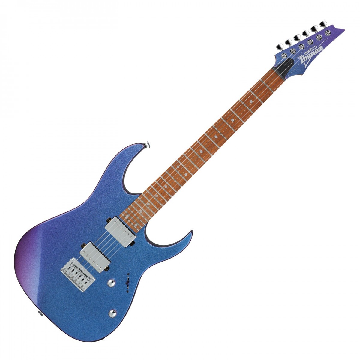 Ibanez GRG121SP GIO Series Blue Metal Chameleon - Image 2