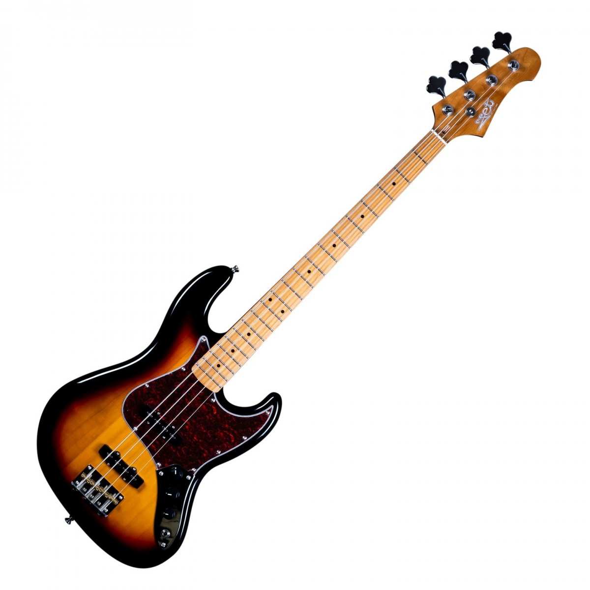 JET Guitars JJB-300 Bass Sunburst - Image 2