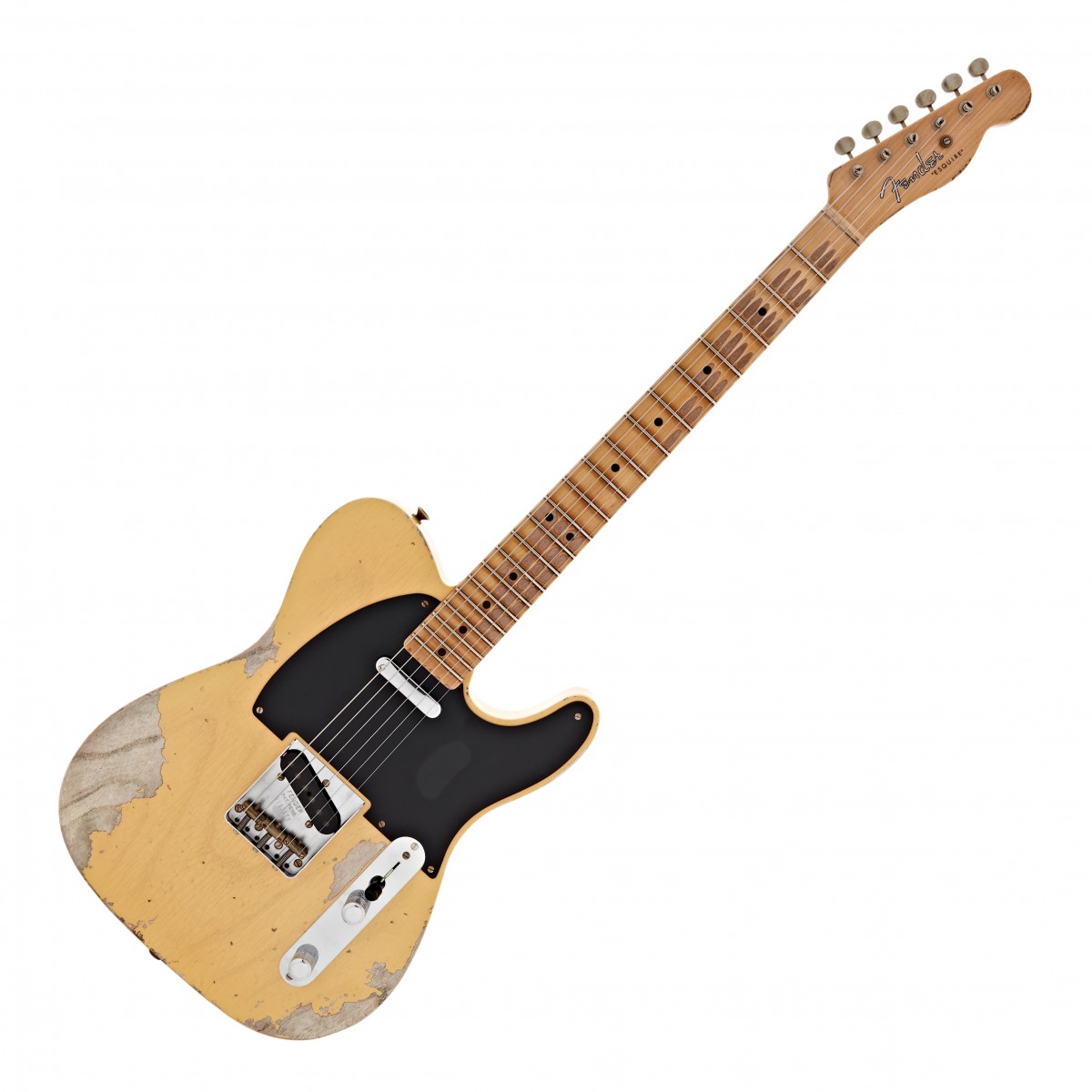 Fender Custom Shop 50 Double Esquire Heavy Relic Aged Blonde #R137579 - Image 2