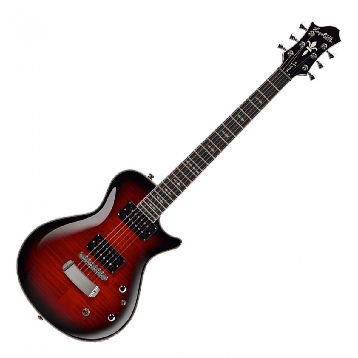 Hagstrom Ultra Swede Burgundy Burst - Image 2