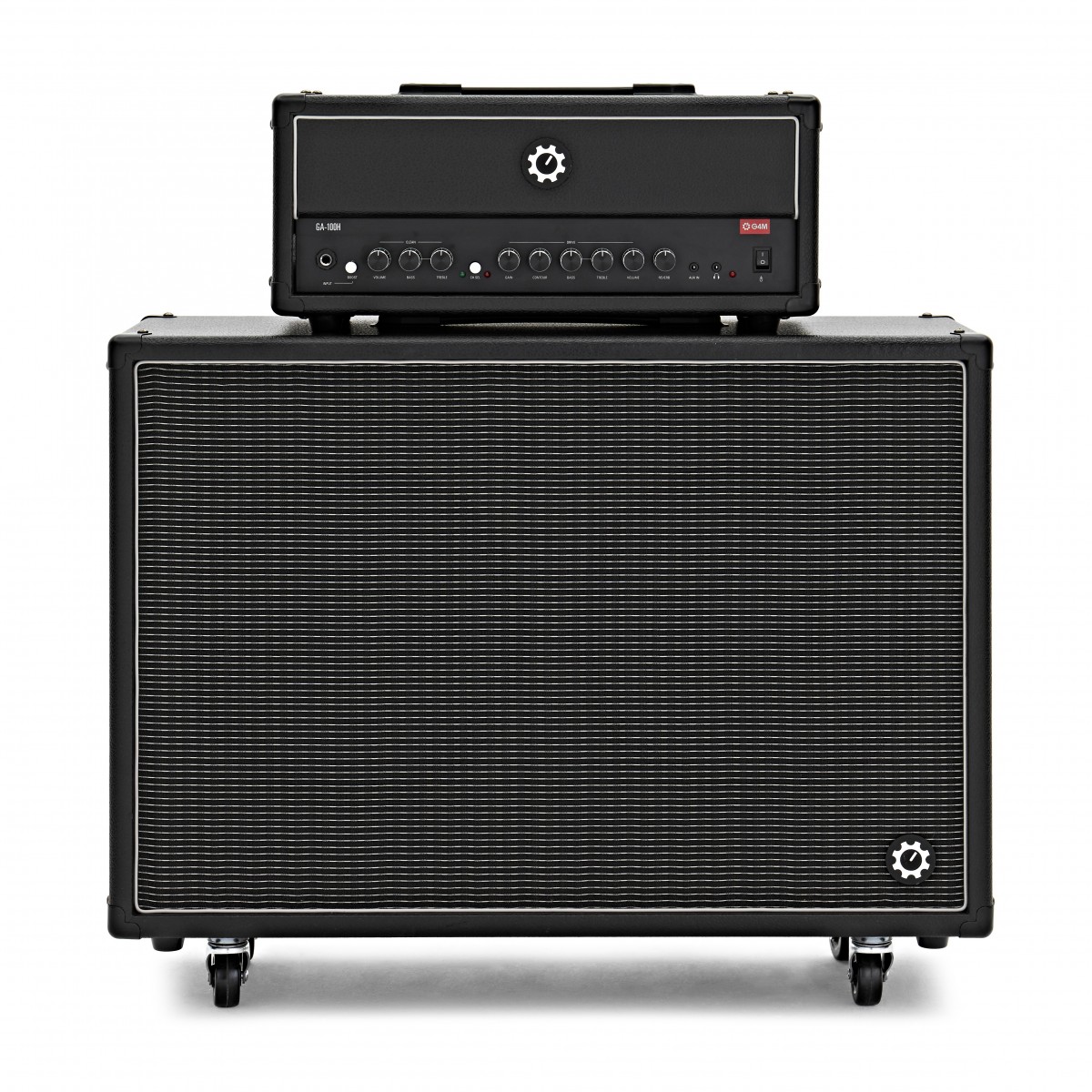G4M GA-100H Amp + 2x12" Cabinet Stack - Image 2