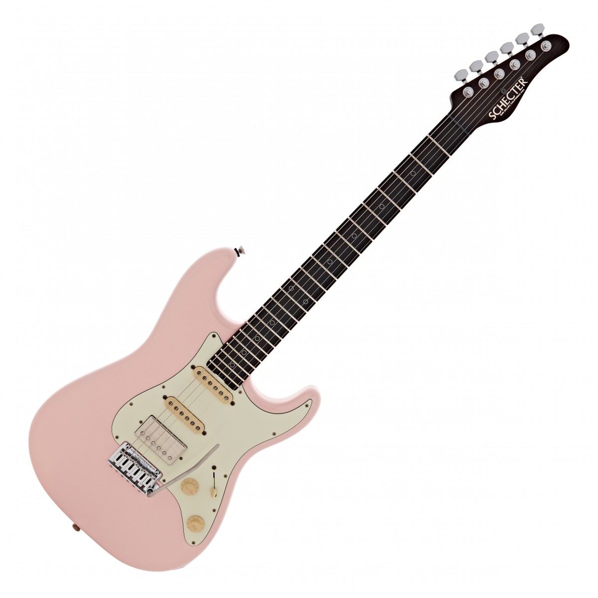 Schecter USA Nick Johnston Traditional Wembley Atomic Pink - Image 2