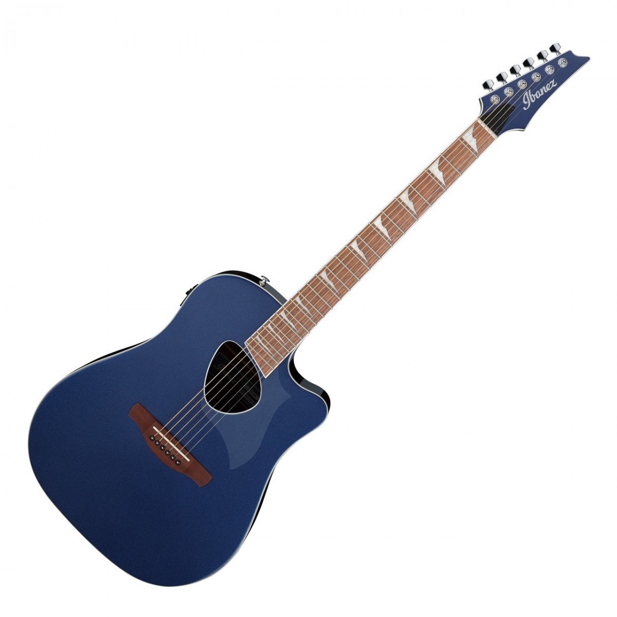 Ibanez Altstar Electro-Acoustic Night Blue Metallic High Gloss - Image 2