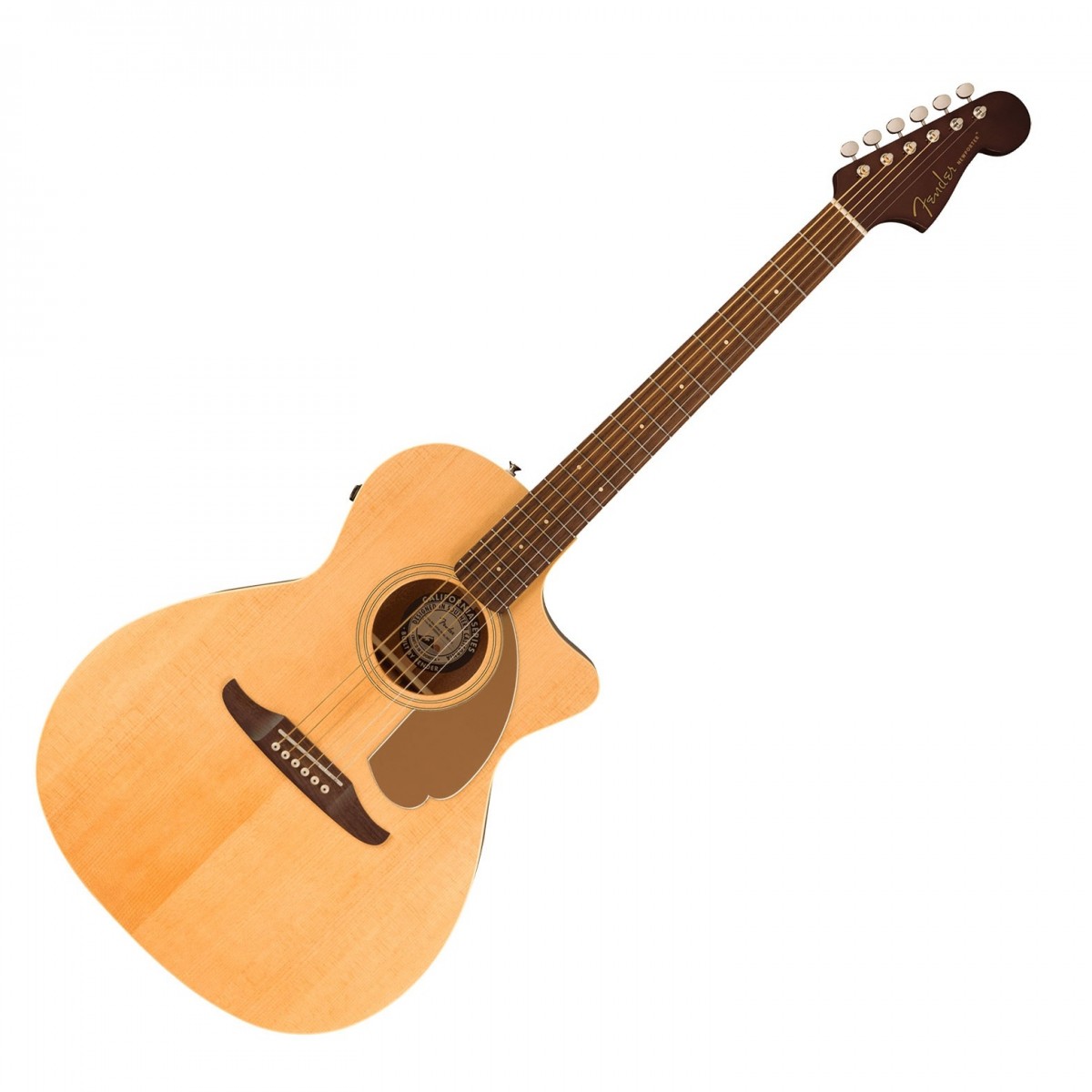 Fender Newporter Player Electro Acoustic Natural - Image 2