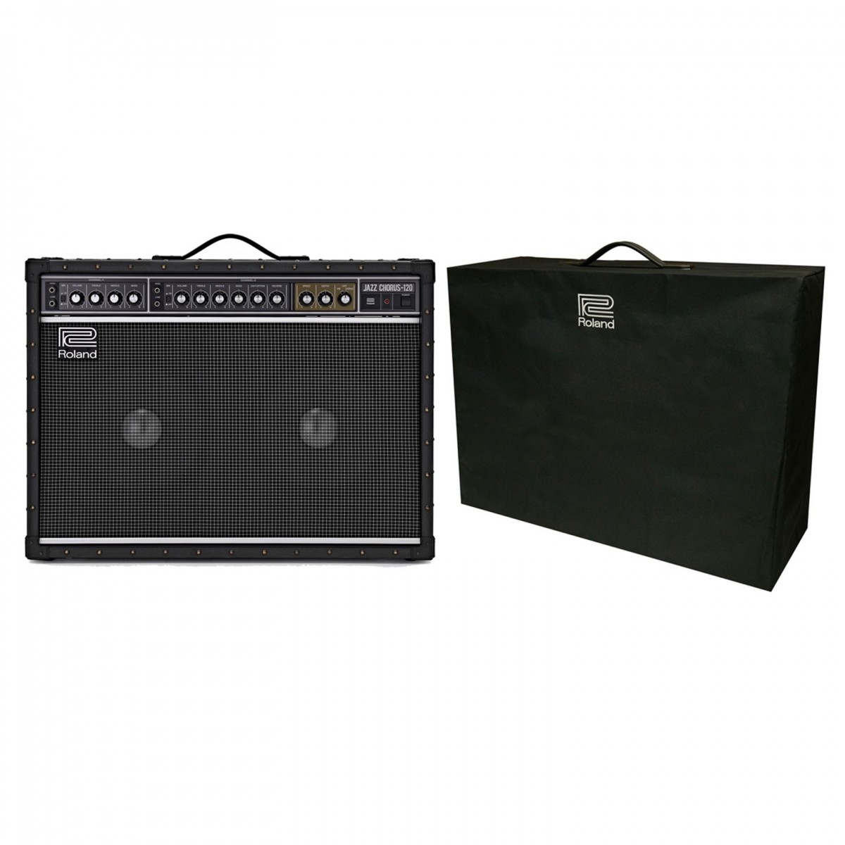 Roland JC-120 Jazz Chorus Guitar Amplifier with Cover - Image 2