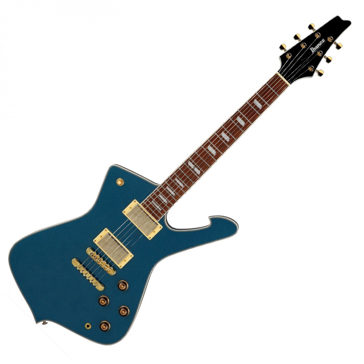 Ibanez IC420 Iceman Antique Blue Metallic - Image 2