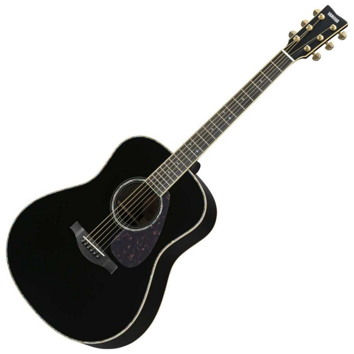 Yamaha LL16 ARE Acoustic Guitar Black - Image 2