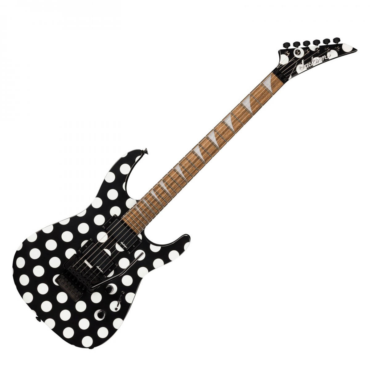 Jackson X Series Soloist SLX DX Laurel Fingerboard Polka Dot - Image 2