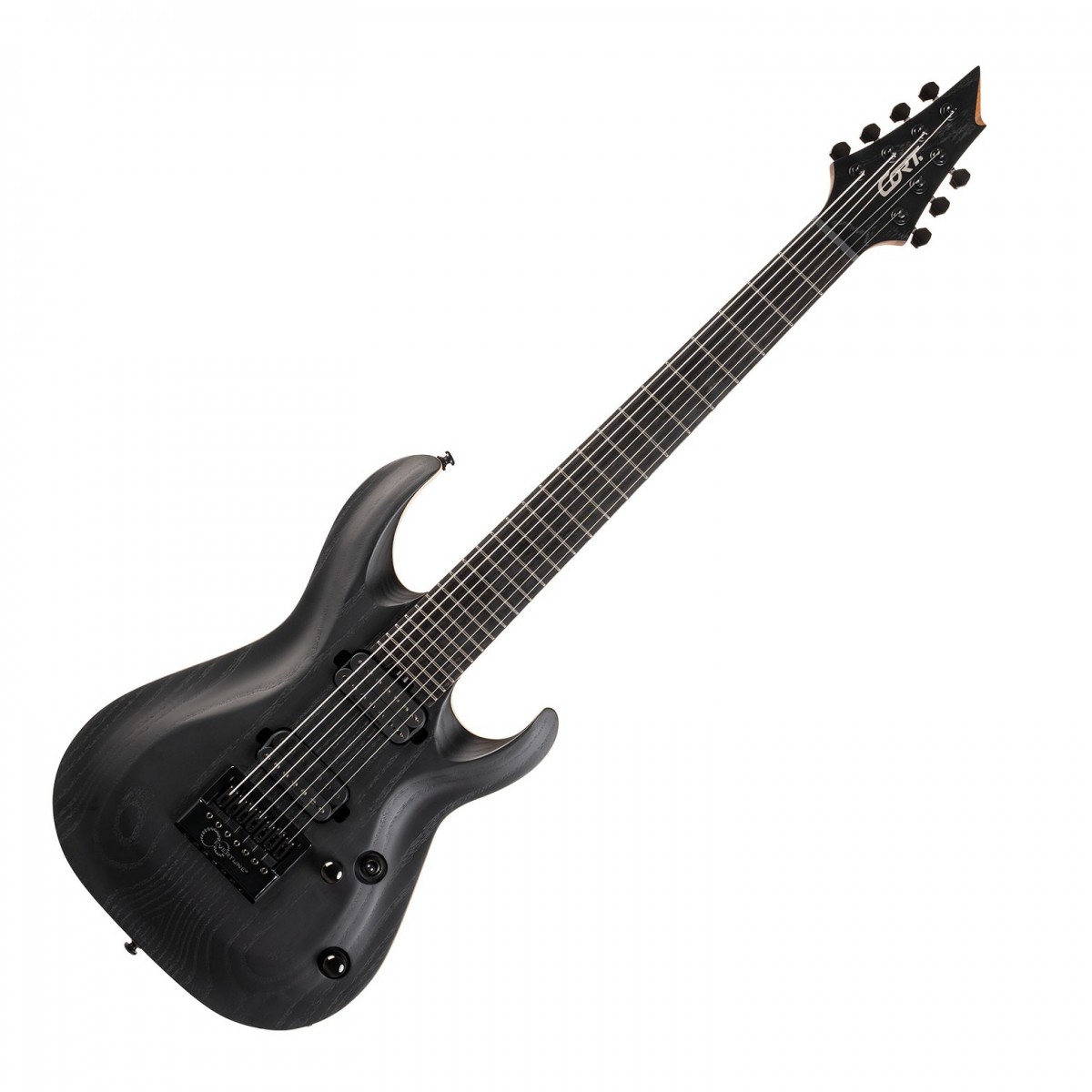 Cort KX707 Evertune w/Bag Open Pore Black - Image 2