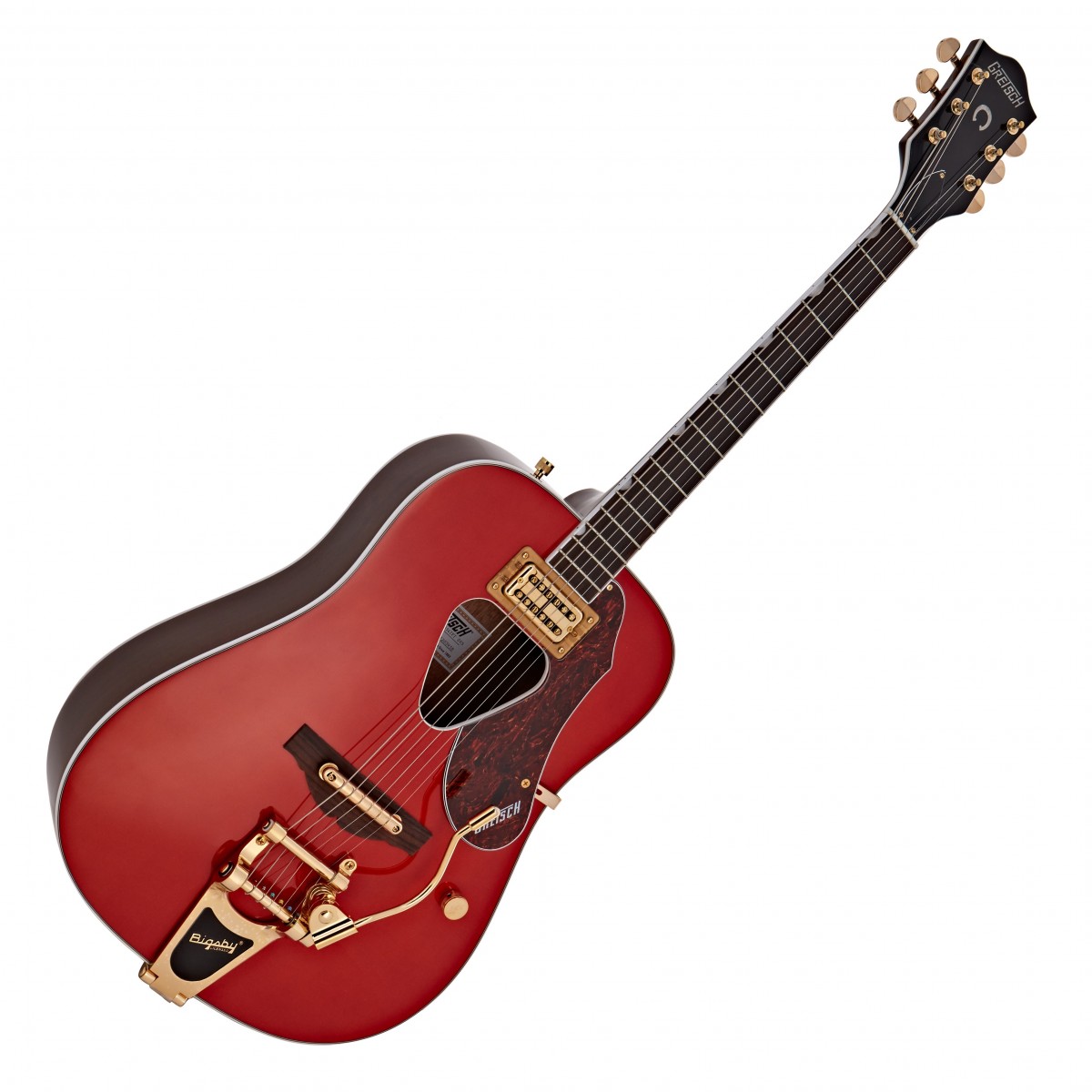 Gretsch G5034TFT Rancher Fidelitron P/UP W/Bigsby Savannah Sunset - Image 2